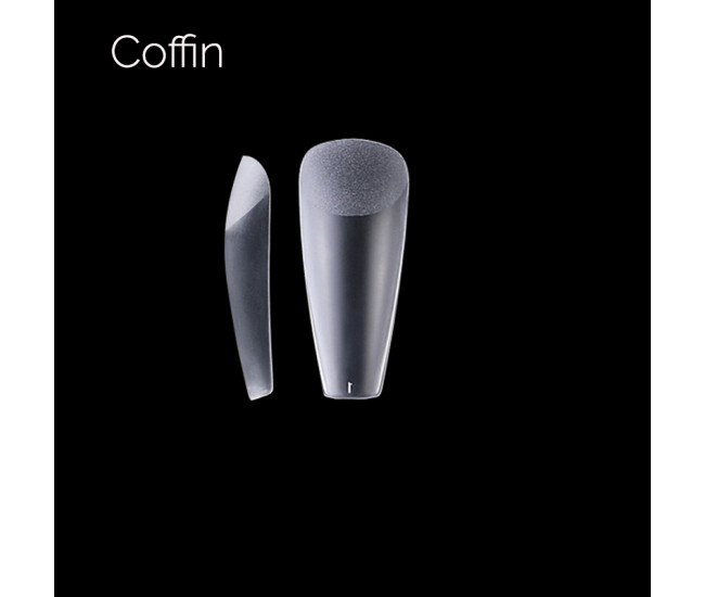 Soft Gel Tips 23 - Coffin 240pcs
